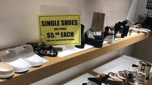 為清倉無所不用其極?百貨巨頭Nordstrom竟然把鞋單只賣!